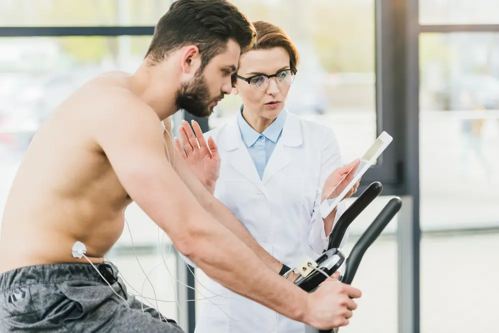atleta se recuperando do diabetes