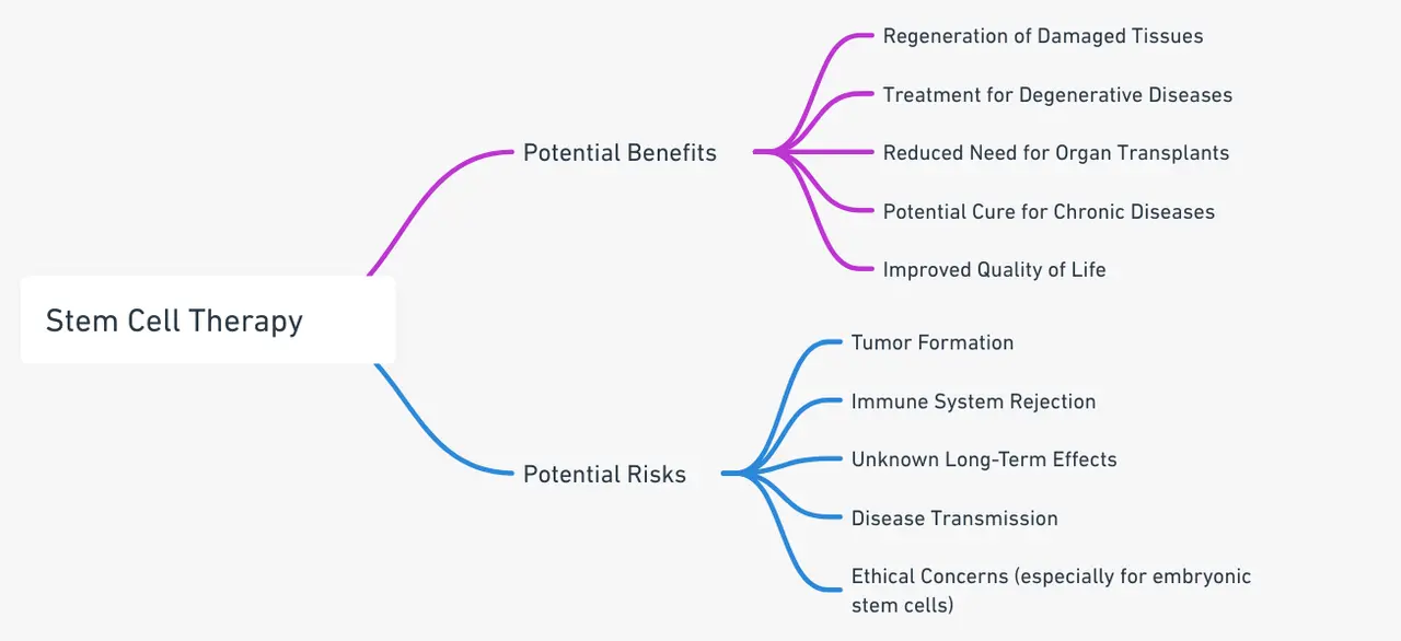 Potenciais Benefícios e Riscos da Terapia com Células-Tronco